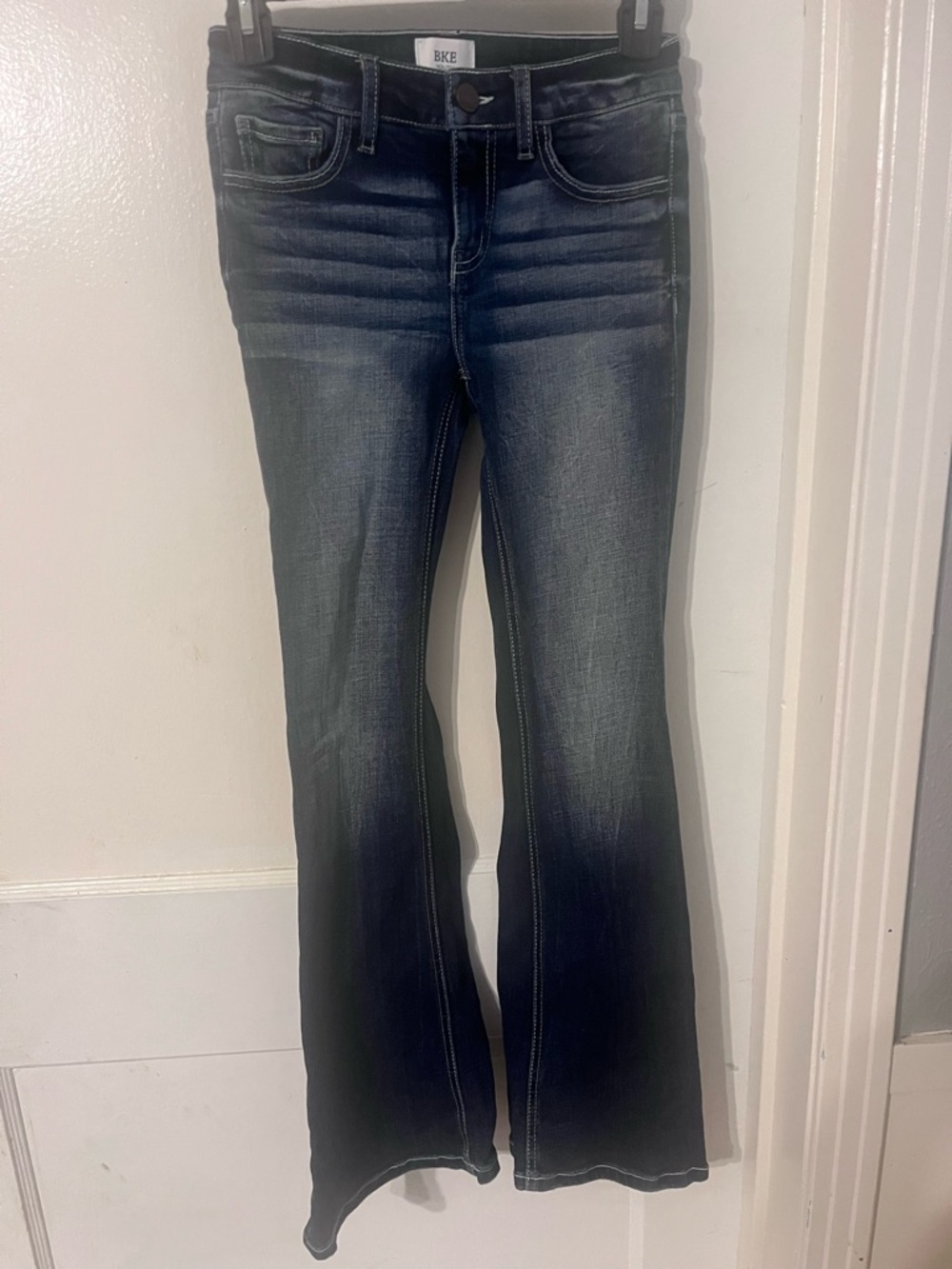 BKE Girls Dark Wash Flared Jeans 12y